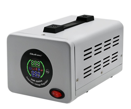 Stabilizator napięcia Qoltec Automatyczny stabilizator napięcia AVR PRO 2000VA 3%